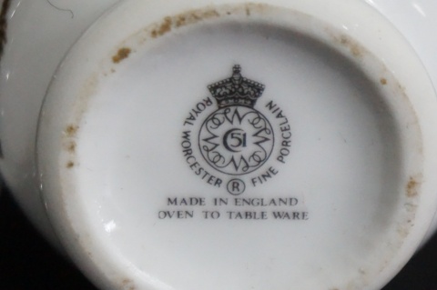 H-P PORCELANOWY POJEMNIK do gotowania jaj ROYAL WORCESTER