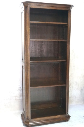 H-P STYLOWA BIBLIOTECZKA LUDWIK REGAŁ DĘBOWY ANTYK